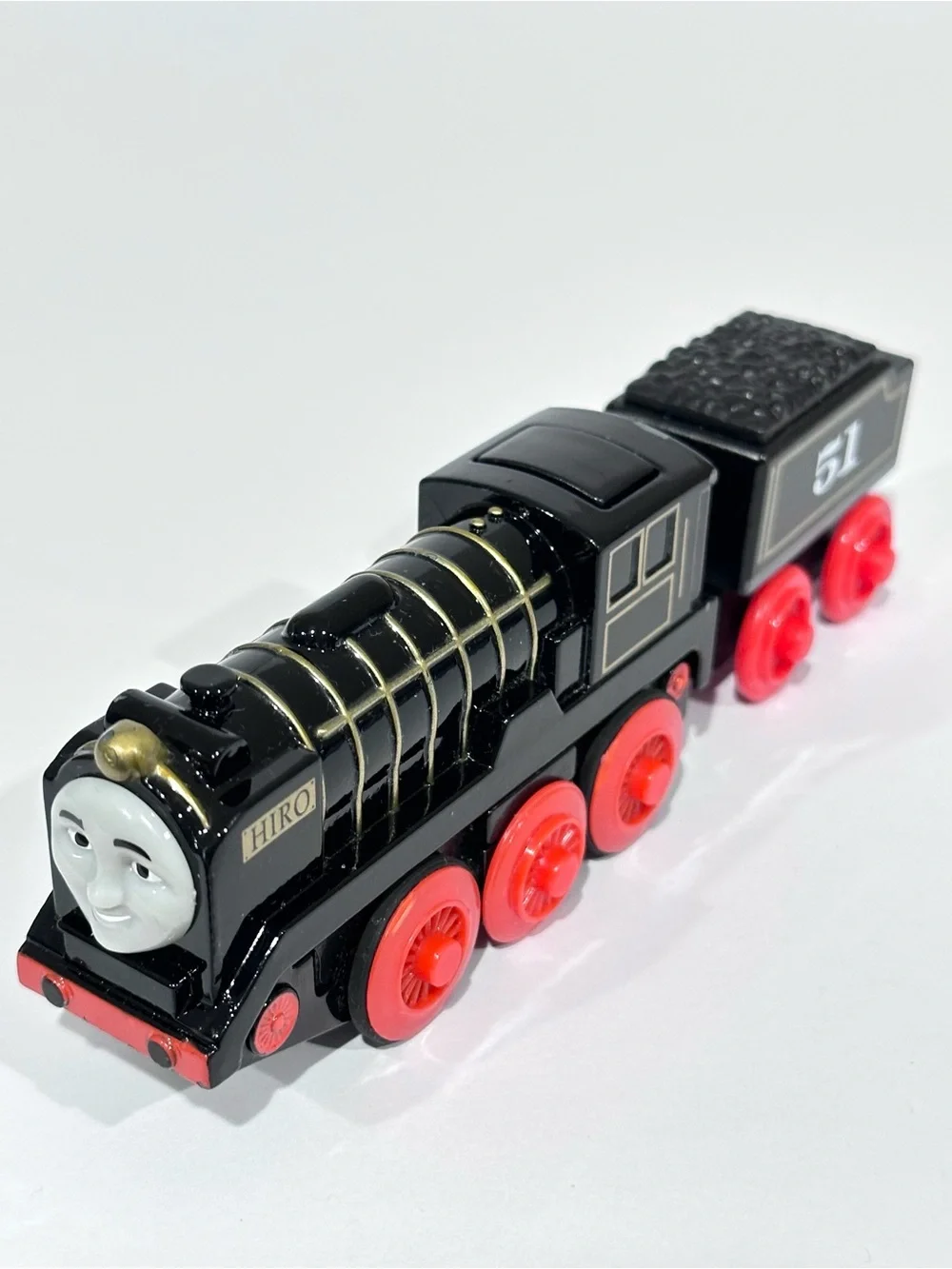 Thomas & Friends Motorized Hiro with Tender Wooden Railway